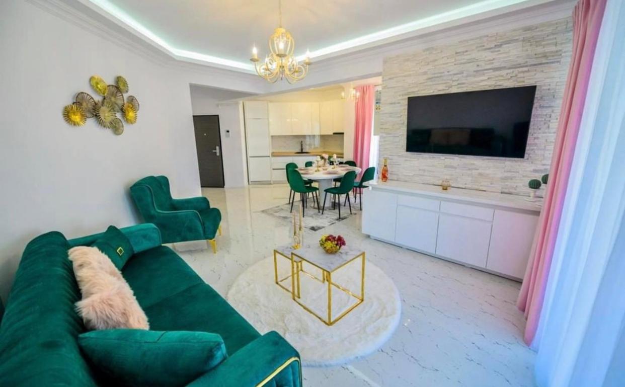 Grazzia Deluxe Apartments Năvodari Exterior foto