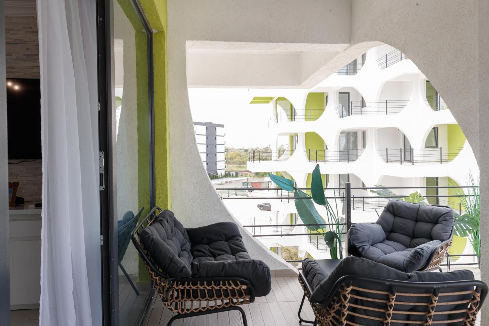 Grazzia Deluxe Apartments Năvodari Exterior foto